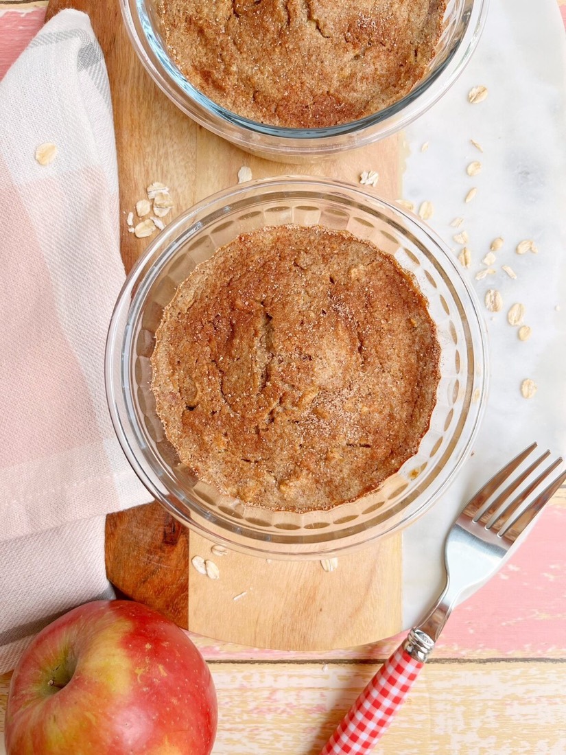 Apple Donut Baked Oats