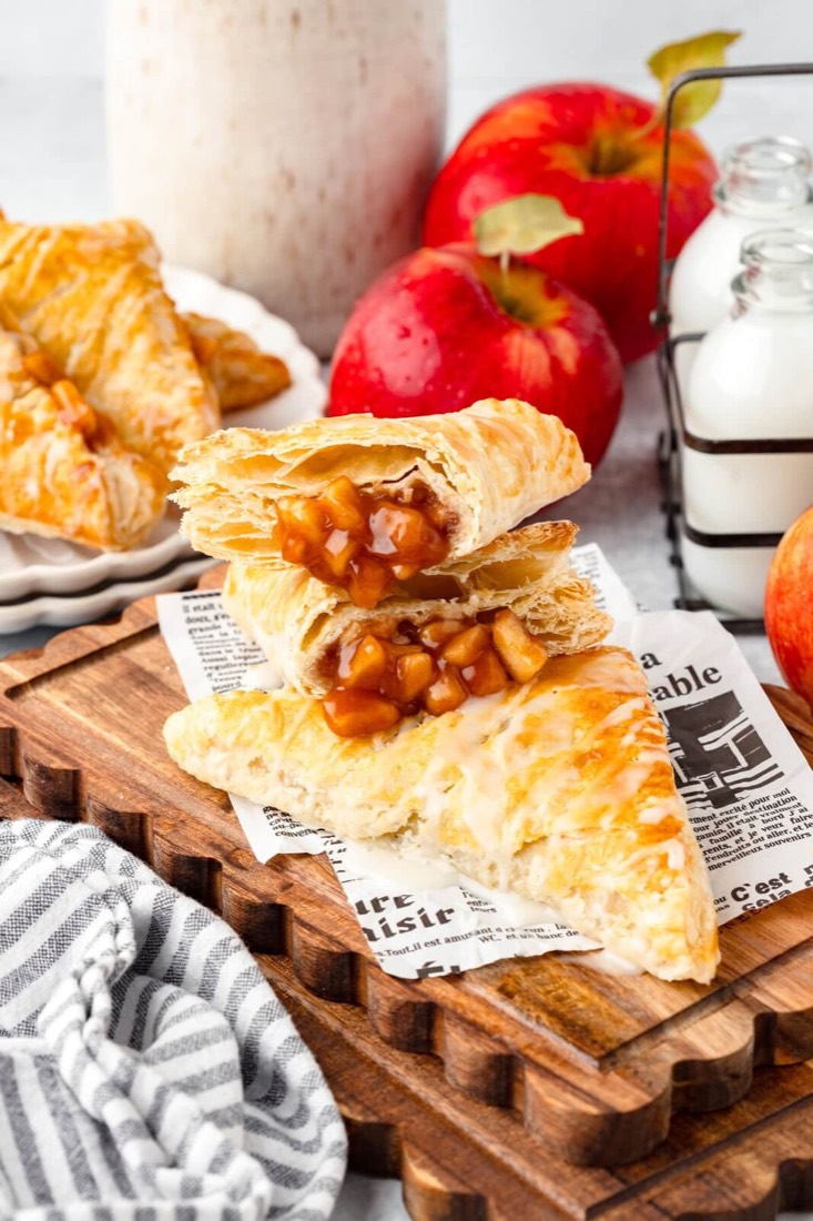 Apple Turnovers With Puff Pastry