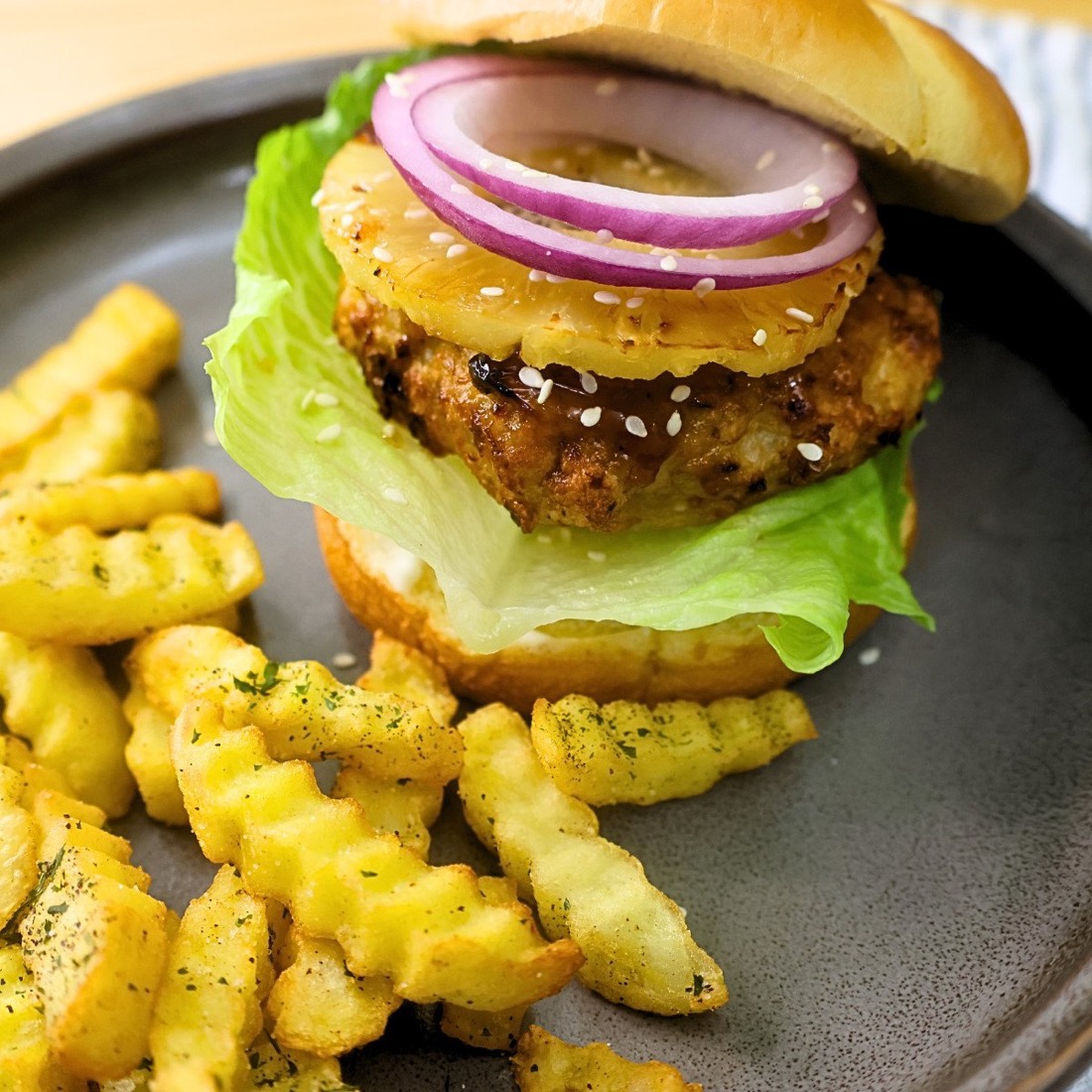 Chicken Teriyaki Burgers