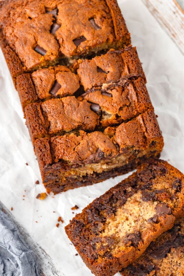 Chocolate Chunk Banana Bread