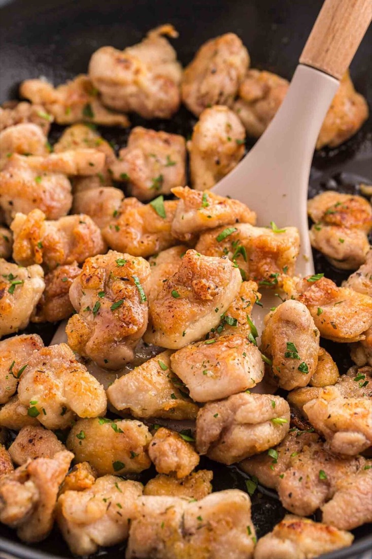 Garlic Butter Chicken Bites (Ready in 20 Minutes)