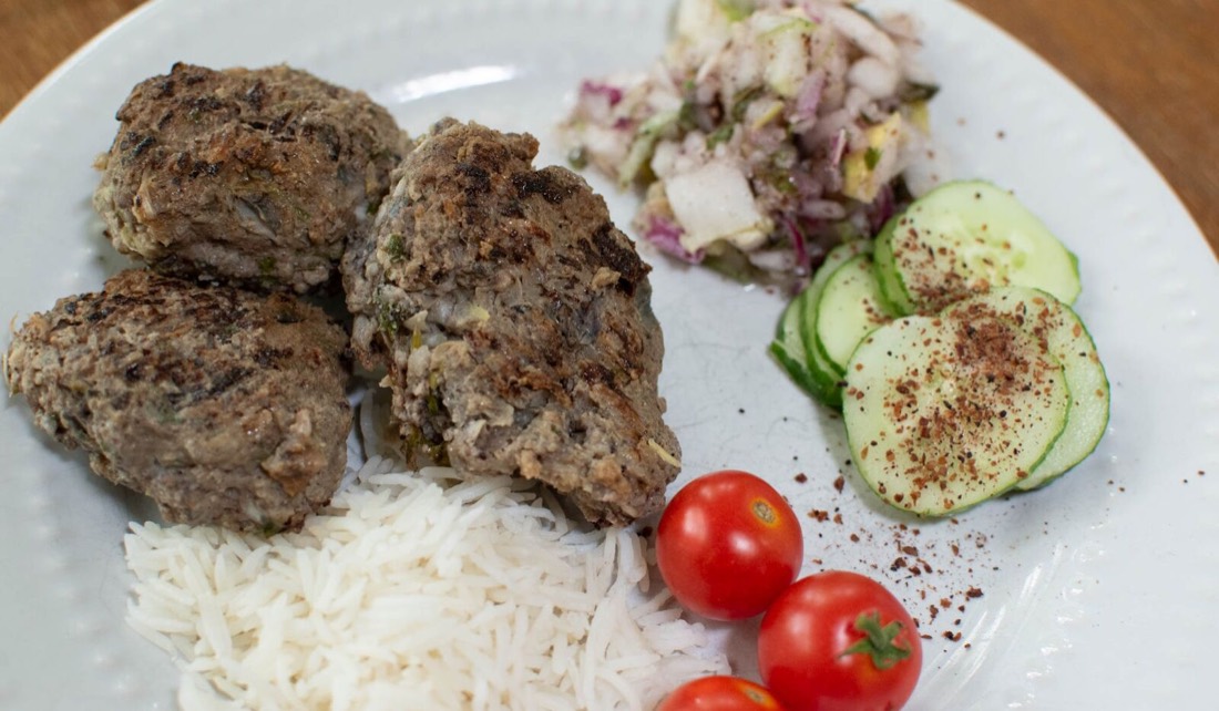 Mediterreanean Beef Koftas
