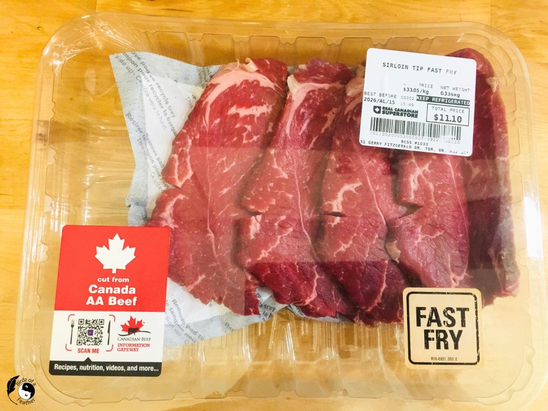 Sirloin Tip Fast Fry